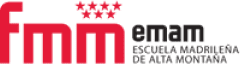 Logo oficial de la Escuela Madrileña de Alta Montañ