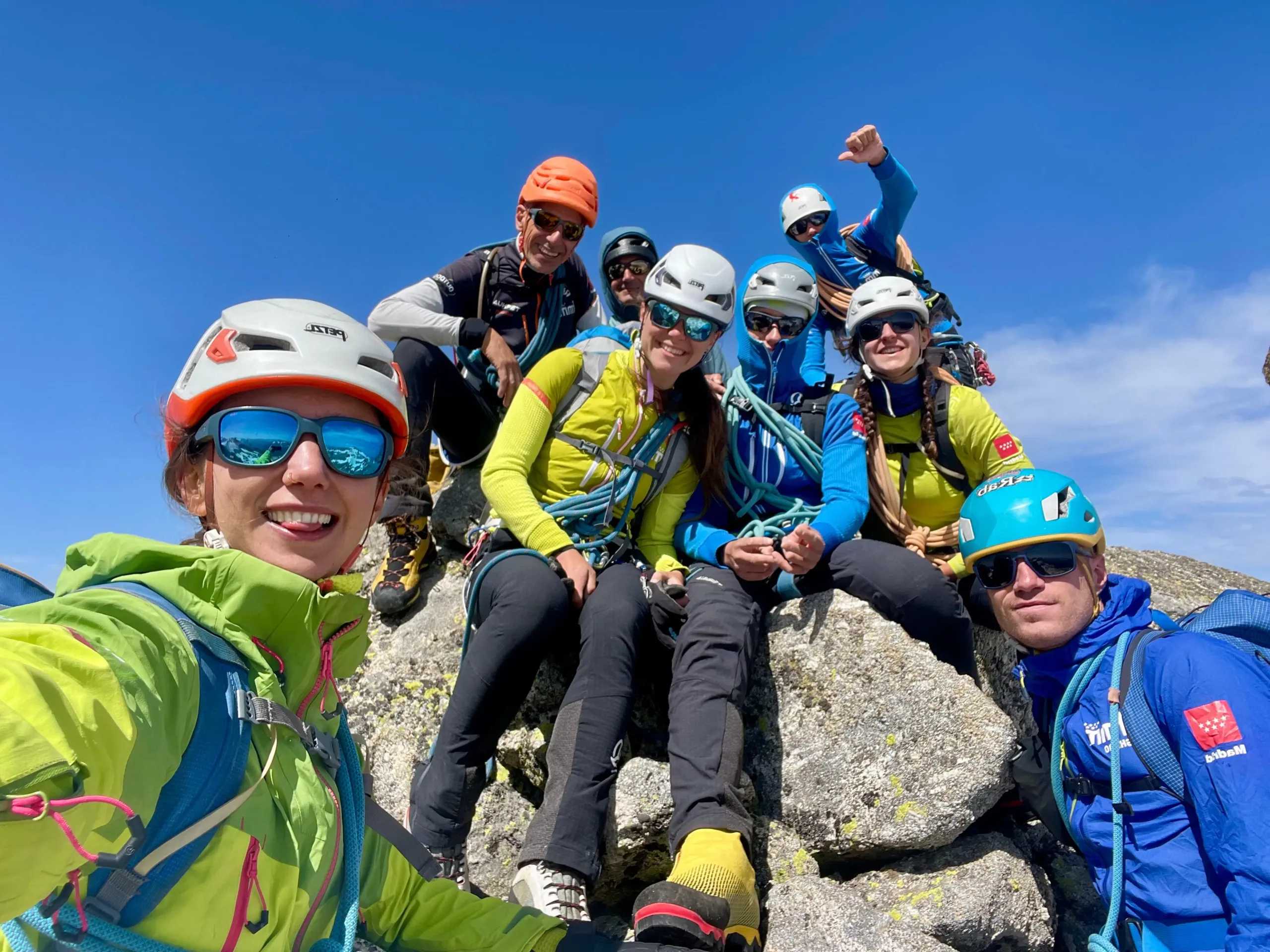 Travesía en pirineos del PROTAL Madrid.