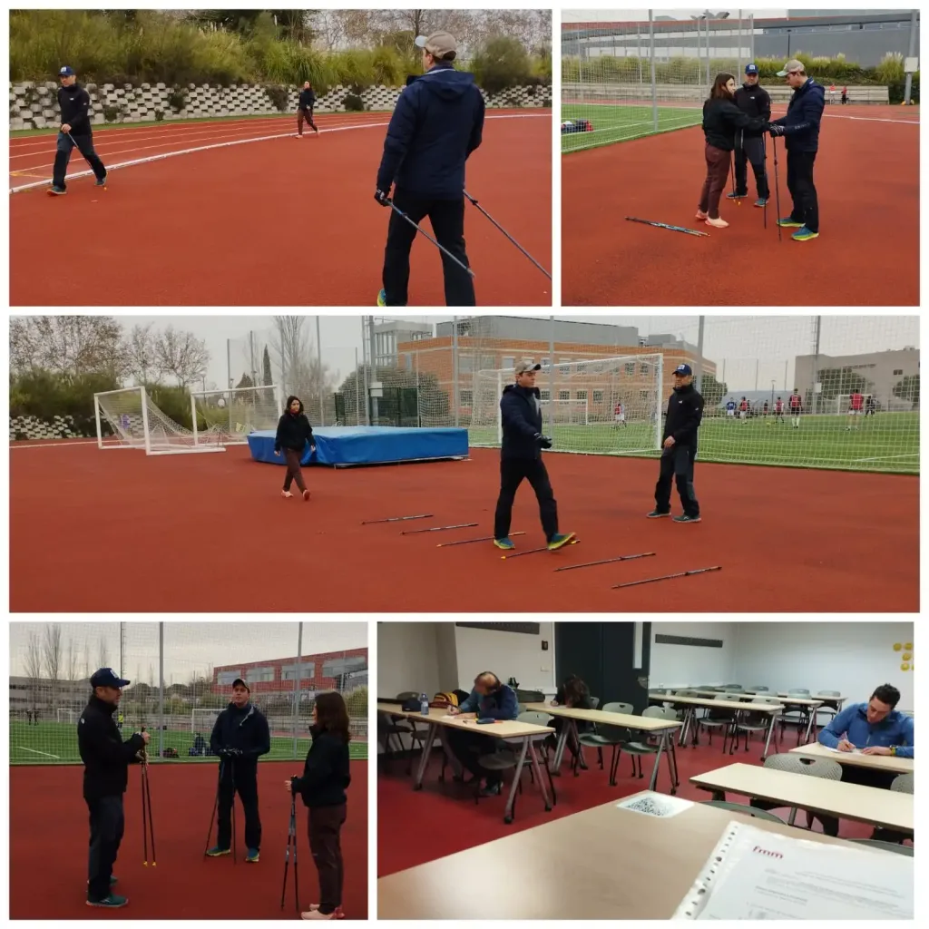 Curso entrenador marcha nórdica en Madrid